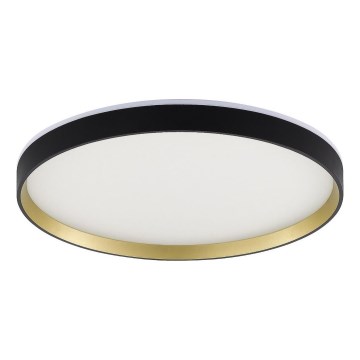 Zuma Line - LED RGBW Hämardatav laevalgusti vannituppa LED/32W/230V + LED/8W 3000-6000K IP44 must/kuldne + kaugjuhtimispult