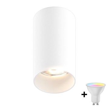 Zuma Line - LED RGBW hämardatav punktvalgusti 1xGU10/6W/230V, valge + kaugjuhtimispult