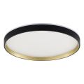 Zuma Line - LED RGBW reguleeritav laevalgusti LED/32W/230V + LED/8W 3000-6000K must/kuld + kaugjuhtimispult