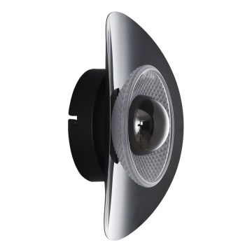 Zuma Line - LED seinavalgusti LED/8W/230V must/suitsutatud must