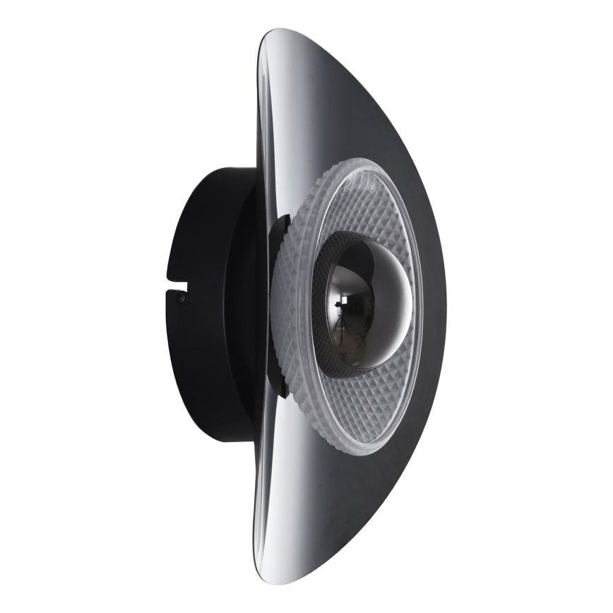 Zuma Line - LED seinavalgusti LED/8W/230V must/suitsutatud must