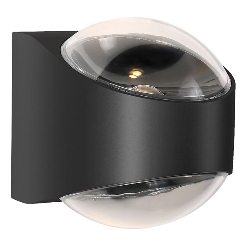 Zuma Line - LED Väli seinavalgusti LED/12W/230V IP65 must