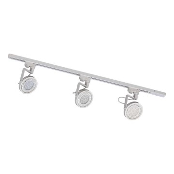 Zuma Line - Liistsüsteemi suunatav punktvalgusti 3xGU10/15W/230V valge