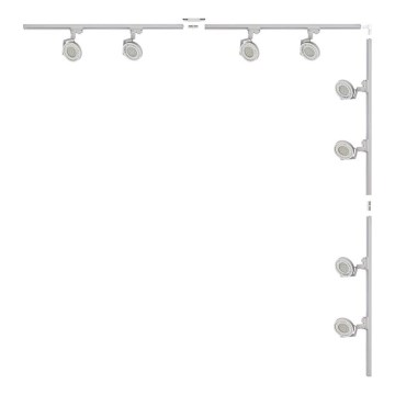 Zuma Line - Liistvalgusti 8xGU10/15W/230V valge