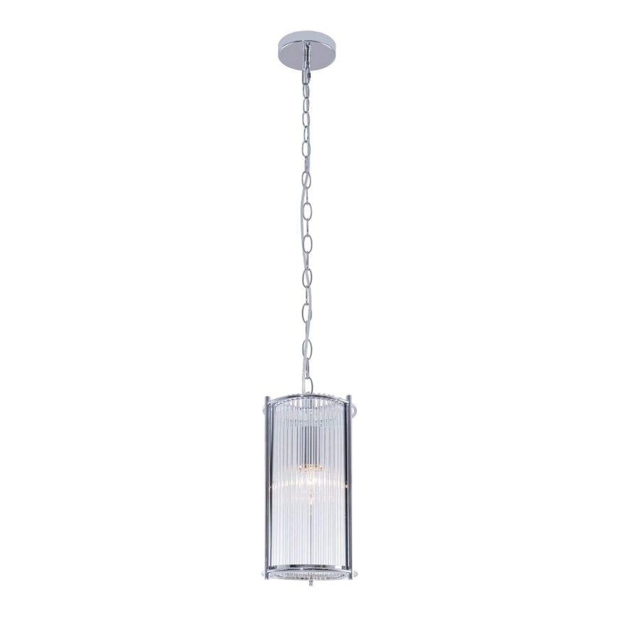 Zuma Line - Lühter 1xE27/40W/230V läikiv kroom
