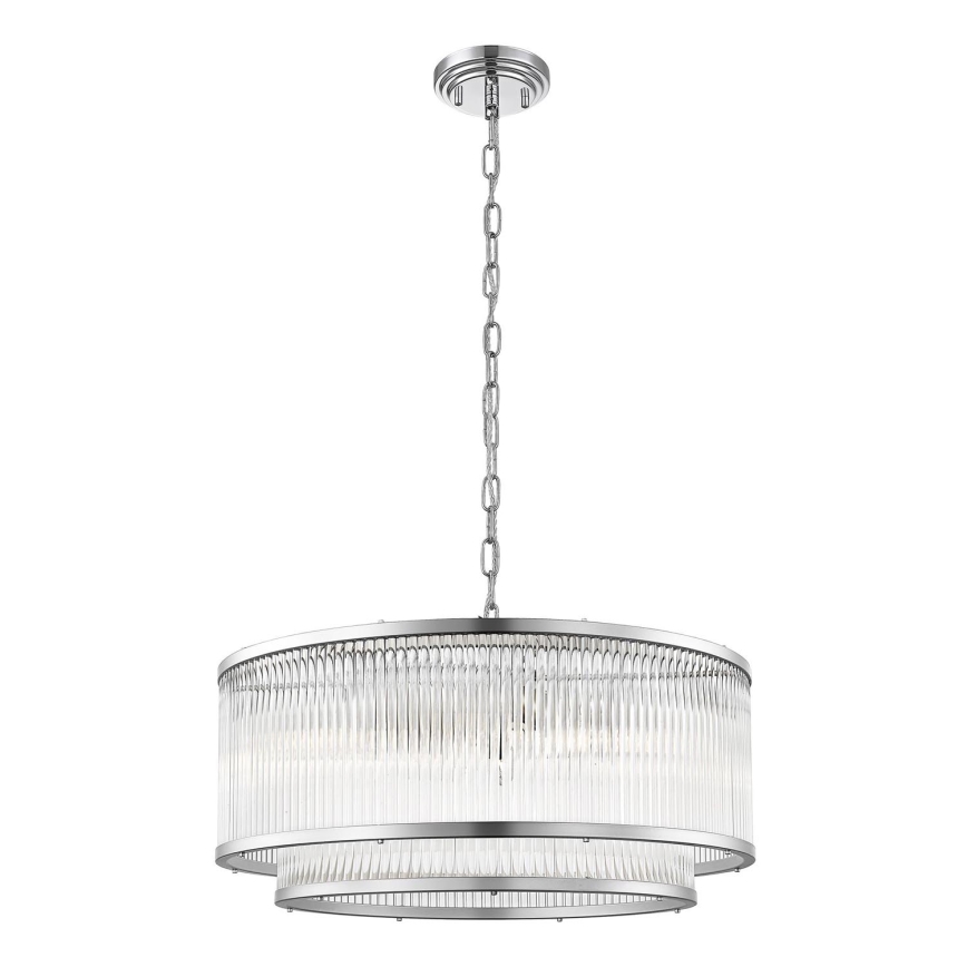 Zuma Line - Lühter 6xE14/60W/230V läikiv kroom