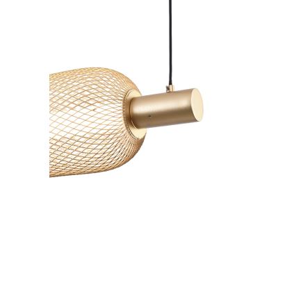 Zuma Line - LED hämardatav kaabliga riputatav lühter LED/27W/230V 3000-5700K kuldne + kaugjuhtimispult