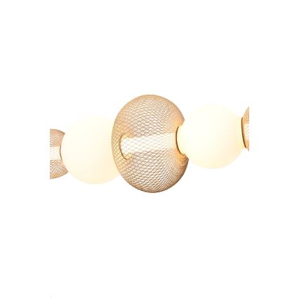 Zuma Line - LED hämardatav kaabliga riputatav lühter LED/27W/230V 3000-5700K kuldne + kaugjuhtimispult