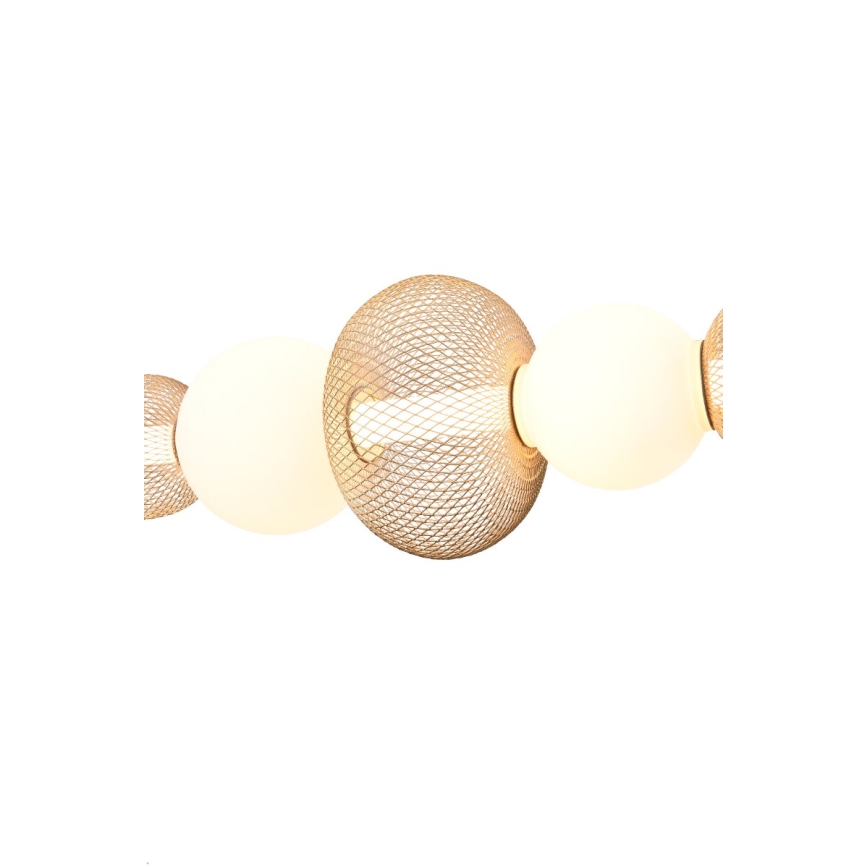 Zuma Line - LED hämardatav kaabliga riputatav lühter LED/27W/230V 3000-5700K kuldne + kaugjuhtimispult
