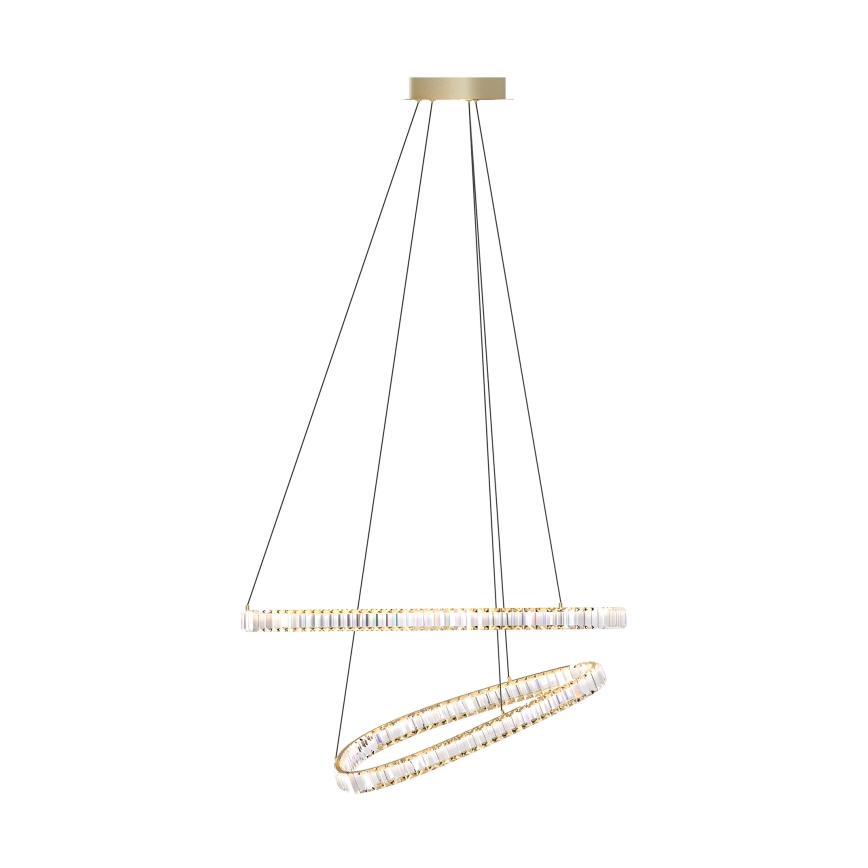 Zuma Line - LED Hämardatav kristall-lühter LED/36W/230V 2700-6000K + kaugjuhtimispult