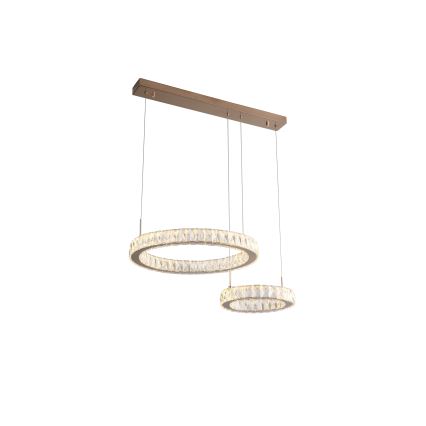 Zuma Line - LED-rippvalgusti trossil LED/36W/230V roosakuldne
