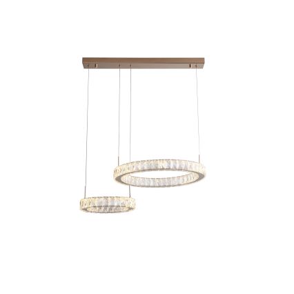 Zuma Line - LED-rippvalgusti trossil LED/36W/230V roosakuldne