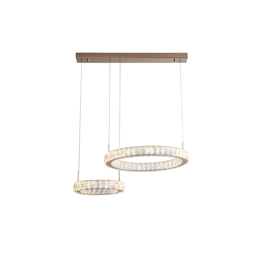 Zuma Line - LED-rippvalgusti trossil LED/36W/230V roosakuldne