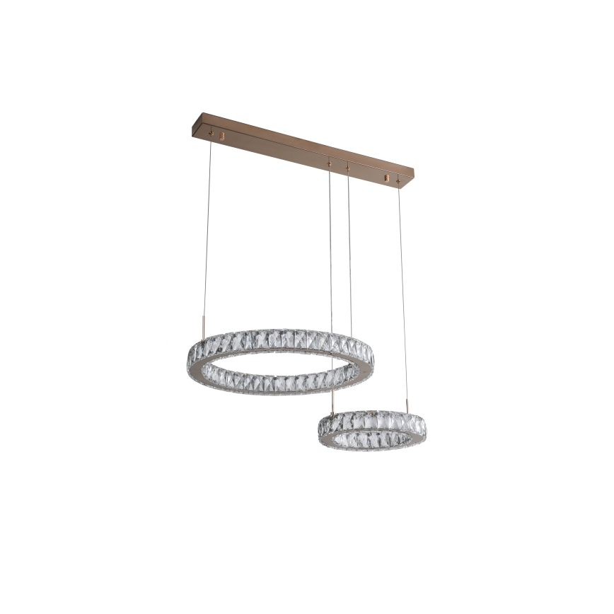 Zuma Line - LED-rippvalgusti trossil LED/36W/230V roosakuldne