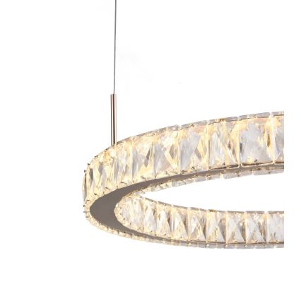 Zuma Line - LED-rippvalgusti trossil LED/36W/230V roosakuldne