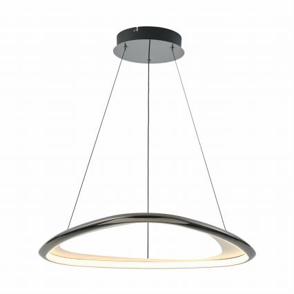 Zuma Line - LED Hämardatav lühter LED/34W/230V 3000K must läikiv kroom