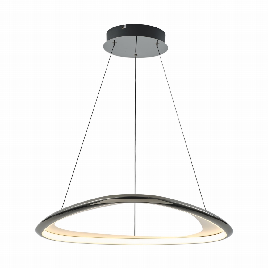 Zuma Line - LED Hämardatav lühter LED/34W/230V 3000K must läikiv kroom