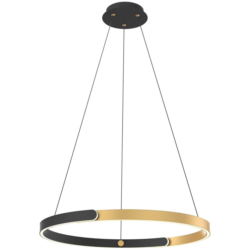 Zuma Line - LED Hämardatav lühter LED/30W/230V must/kuldne