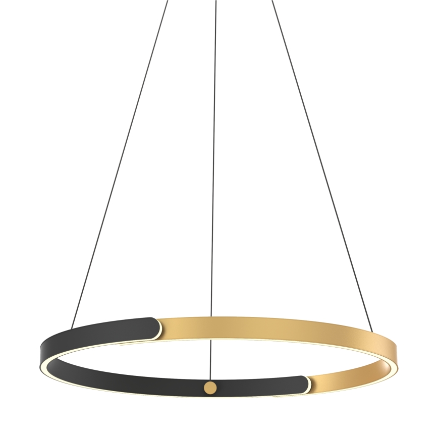 Zuma Line - LED Hämardatav lühter LED/30W/230V must/kuldne