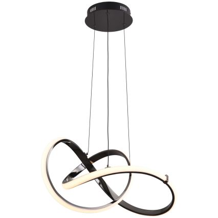 Zuma Line - LED Hämardatav lühter LED/44W/230V must