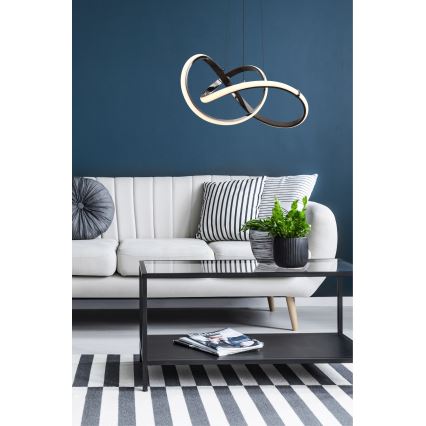 Zuma Line - LED Hämardatav lühter LED/44W/230V must