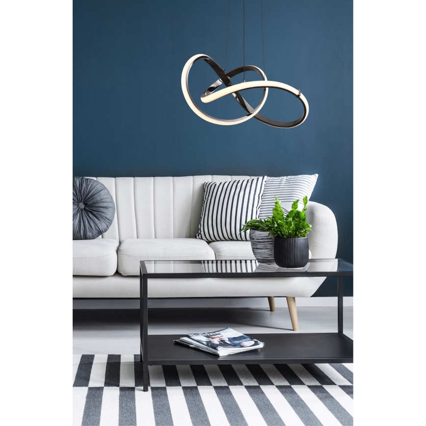 Zuma Line - LED Hämardatav lühter LED/44W/230V must