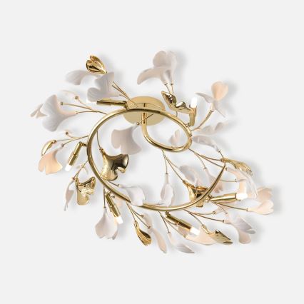 Zuma Line - pinnapealne lühter 6xG9/42W/230V, läbimõõt 70 cm, kuldne