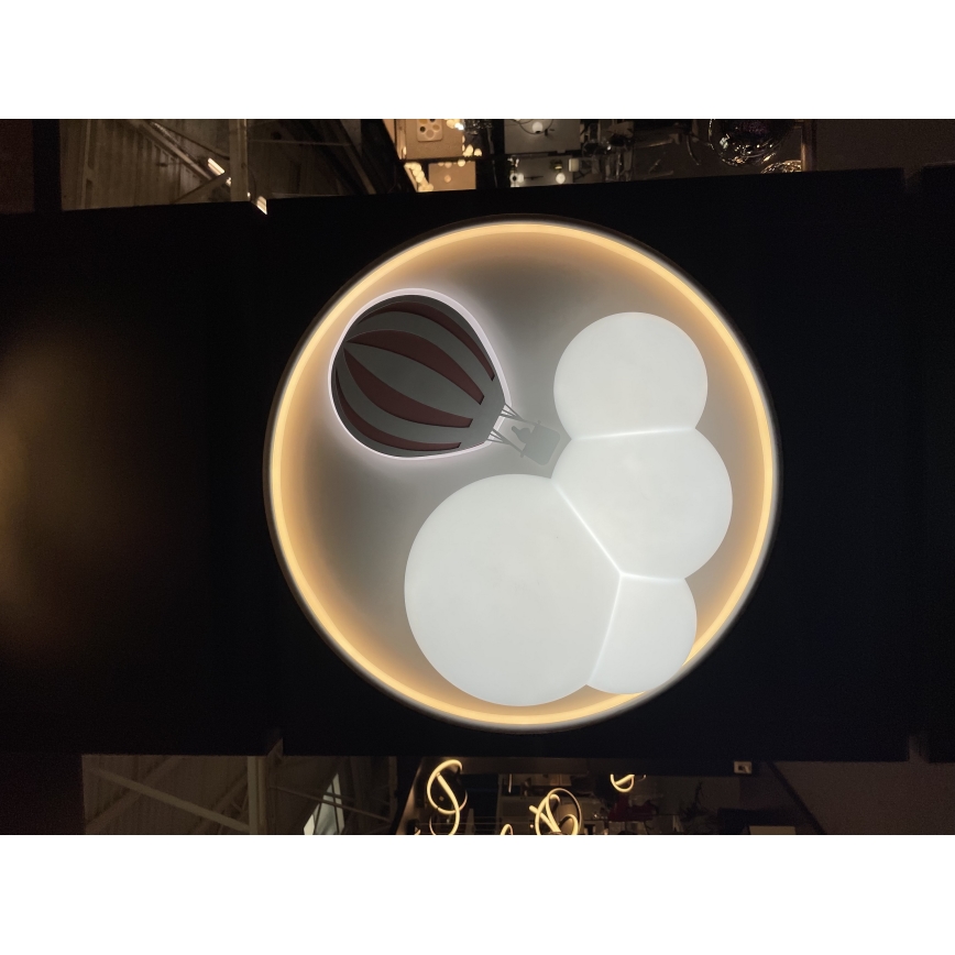 Zuma Line - LED Hämardatav laste laevalgusti LED/42W/230V 3000/5700K roosa