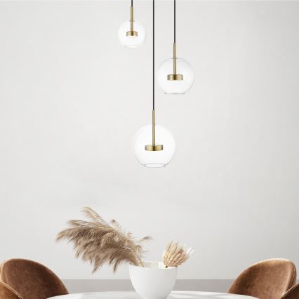 Zuma Line - LED Lühter 3xLED/5W/230V kuldne
