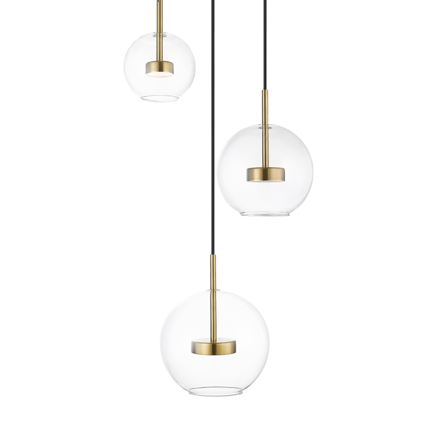 Zuma Line - LED Lühter 3xLED/5W/230V kuldne