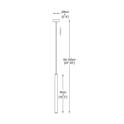 Zuma Line - LED Lühter LED/5W/230V must