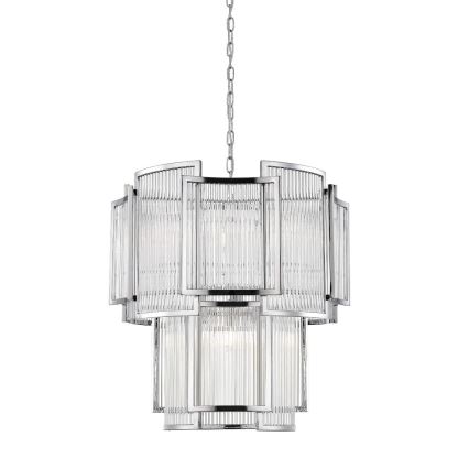 Zuma Line - Lühter 8xE14/60W/230V läikiv kroom