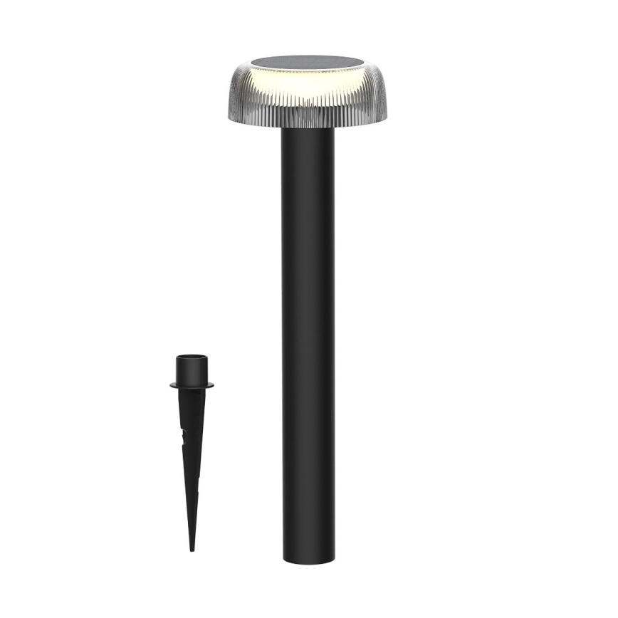 Zuma Line - LED Päikesepaneeliga valgusti LED/2,5W/2000 mAh IP44 must