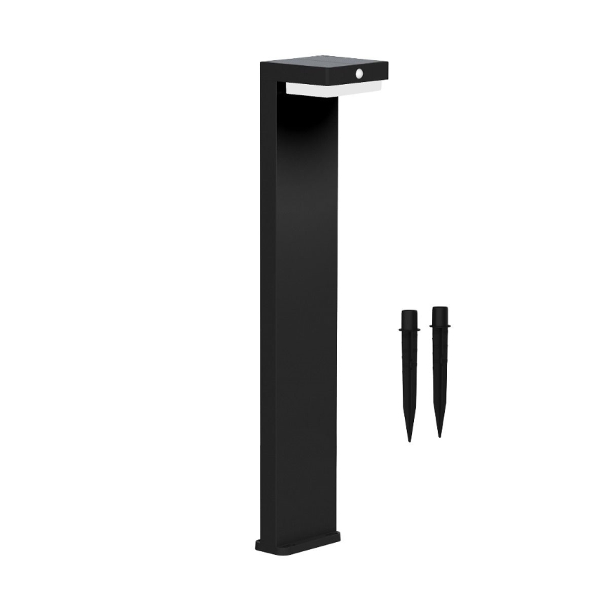 Zuma Line - LED Päikesepaneeliga valgusti koos liikumis- ja hämardusanduriga LED/4,5W/2000 mAh IP44 must