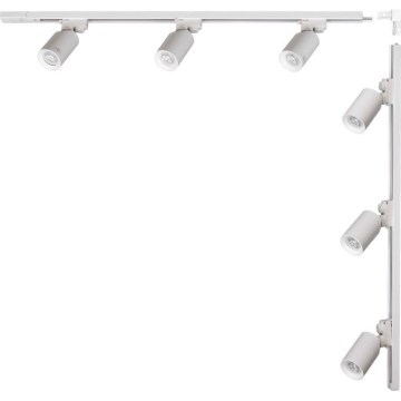 Zuma Line - Punktvalgusti ripsüsteemi 6xGU10/35W/230V valge