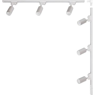 Zuma Line - Rippvalgusti 6xGU10/35W/230V valge TUBE süsteemis