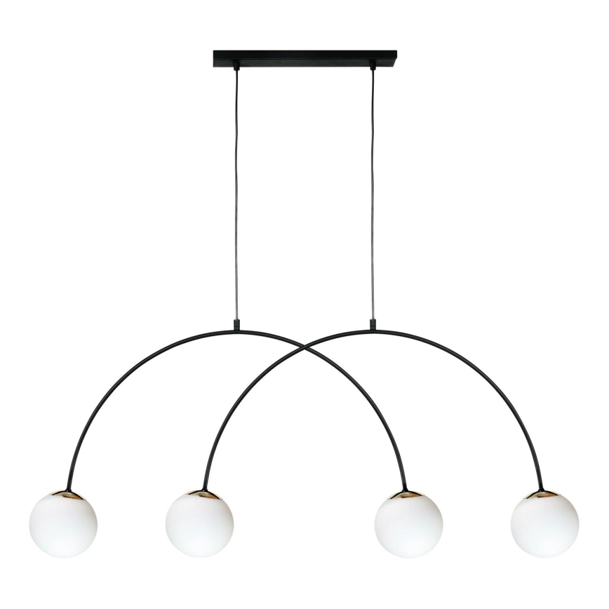 Zuma Line - Rippvalgusti köisel 4xE14/10W/230V must