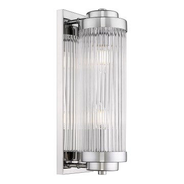 Zuma Line - Seinavalgusti 2xE14/60W/230V läikiv kroom