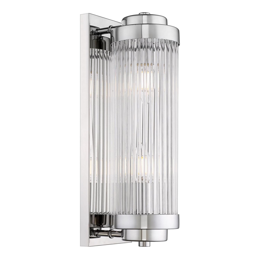 Zuma Line - Seinavalgusti 2xE14/60W/230V läikiv kroom