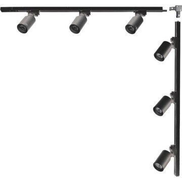 Zuma Line - sihtvalgusti liistvalgustussüsteemile 6xGU10/35W/230V must