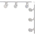 Zuma Line - Siinisüsteemi suunatav punktvalgusti 6xGU10/15W/230V valge