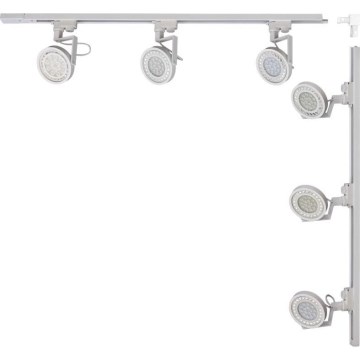 Zuma Line - Siinisüsteemi suunatav punktvalgusti 6xGU10/15W/230V valge