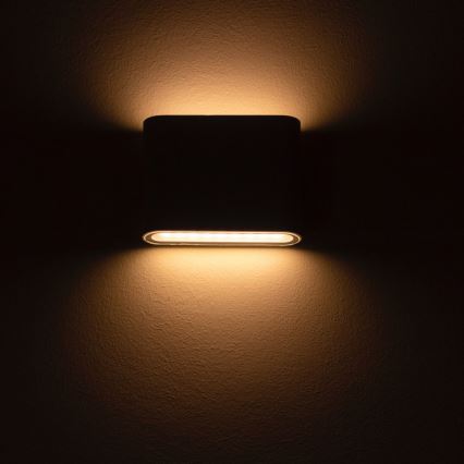 Zuma Line - LED Väli seinavalgusti LED/12W/230V IP65 must
