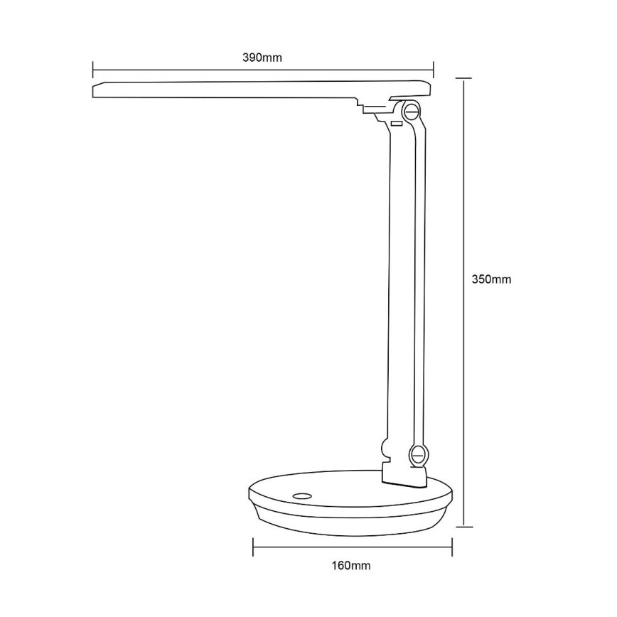 Zuma Line - LED Laualamp LED/5W/230V 3000-6000K valge