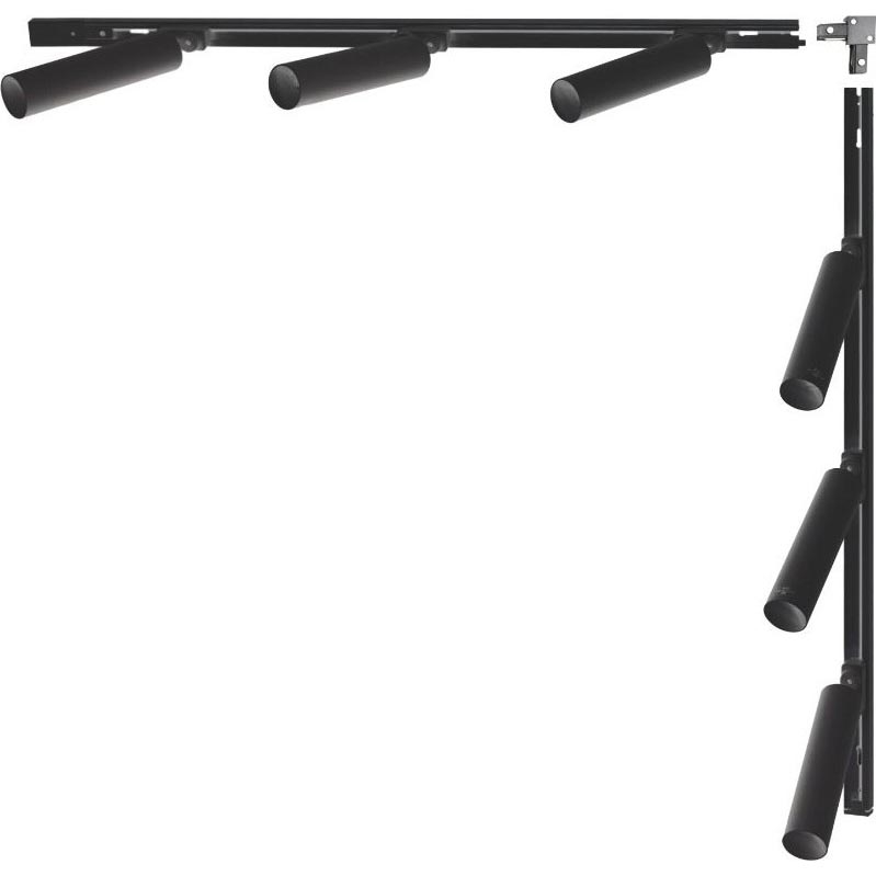 Zuma Line - Spottvalgusti liistvalgustussüsteemile 6xGU10/35W/230V must