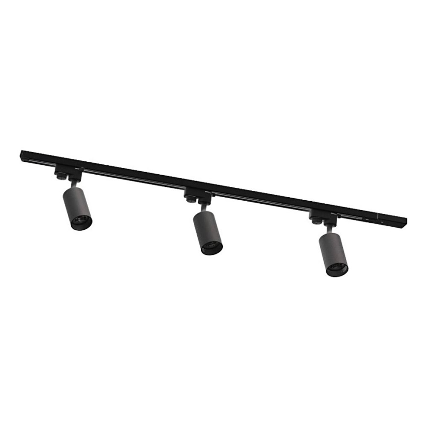 Zuma Line - TUBE süsteemi liistu valguspunt 3xGU10/35W/230V must