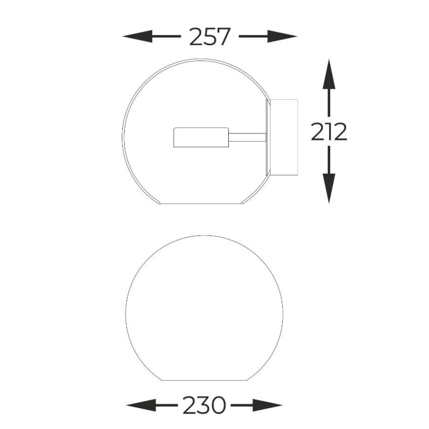 Zuma Line - LED Seinavalgusti LED/5W/230V läikiv kroom