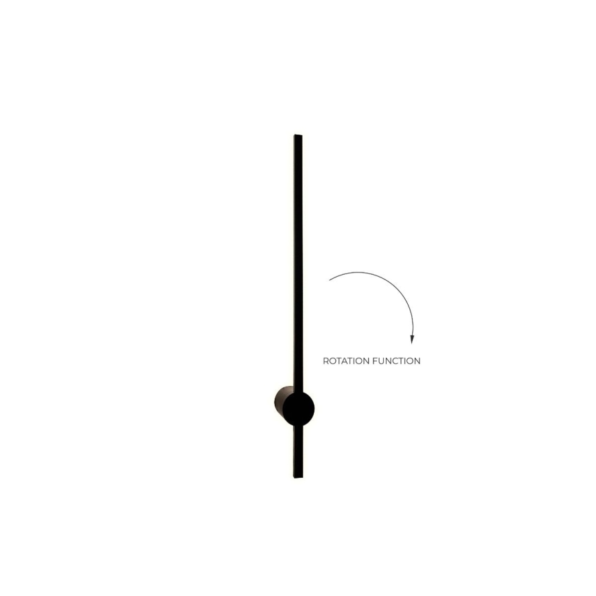 Zuma Line - LED Seinavalgusti LED/8W/230V 60 cm must